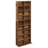 vidaXL Meuble CD Bois ancien 65 x 23,5 x 175 cm Bois d'ing&eacute;nierie