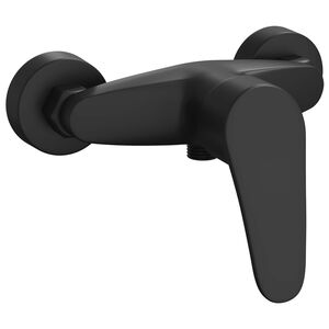 vidaXL Robinet de Douche Mixer Noir G 1 / 2 pouces