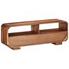 vidaXL Meuble TV 110x30x40 cm Bois d'acacia massif