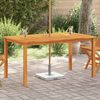vidaXL Table de jardin 150x90x74 cm Bois d'acacia massif