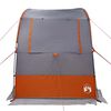 vidaXL Tente de hayon Gris et orange 194 x 180 x 210 cm taffetas