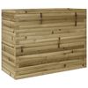 vidaXL Jardini&egrave;re 90x40x68,5 cm bois de pin impr&eacute;gn&eacute;