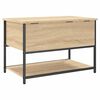 vidaXL Banc de rangement ch&ecirc;ne sonoma 70x42,5x47 cm bois d'ing&eacute;nierie