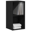 vidaXL Bo&icirc;tes de rangement LP ch&ecirc;ne noir 71x34x36 cm bois ing&eacute;nierie