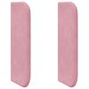 vidaXL Oreille de t&ecirc;te de lit Rose Velours