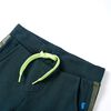 Pantalon de survêtement enfants avec cordon de serrage vert mousse 140