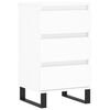 vidaXL Buffet blanc 40x35x70 cm bois d’ingénierie