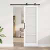 vidaXL Porte coulissante ORKDAL Blanc 73,5 x 211 cm