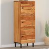 vidaXL Buffet haut 40x33x110 cm bois massif d'acacia