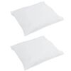 vidaXL Duvet d'hiver avec oreiller 3 pcs Blanc Plume de canard