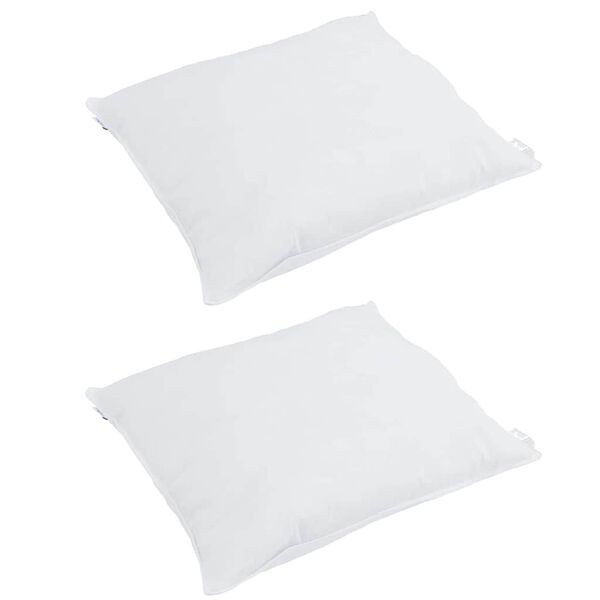 vidaXL Duvet d'hiver avec oreiller 3 pcs Blanc Plume de canard