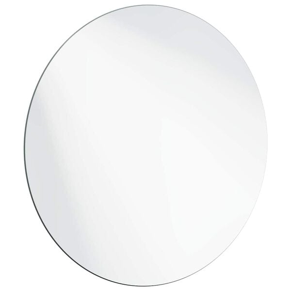 vidaXL Miroir mural Rond &Oslash; 50 cm verre tremp&eacute;