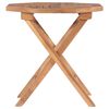 vidaXL Table pliable de jardin 45x45x45 cm Bois de teck solide
