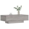 vidaXL Table basse sonoma gris 100x49,5x31 cm bois d'ing&eacute;nierie