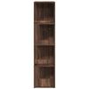 vidaXL Armoire d'angle Ch&ecirc;ne marron 33x33x132 cm Bois d'ing&eacute;nierie