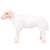 vidaXL Jouet en peluche Mouton Blanc XXL