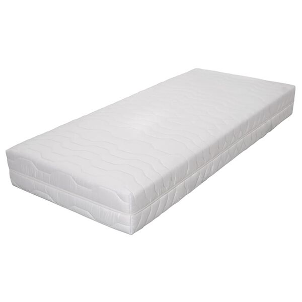 vidaXL Matelas 80 x 200 cm 7 zones Ressort ensach&eacute; 20 cm H2