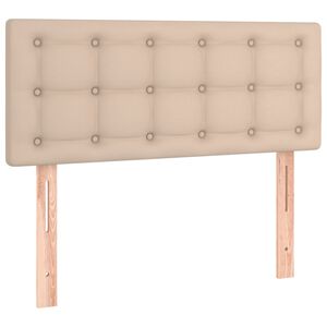 vidaXL T&ecirc;te de lit Cappuccino 100x5x78/88 cm Similicuir