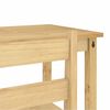 vidaXL Ensemble de bar 3 pcs Bois de pin massif