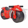 vidaXL Moto &agrave; chevaucher enfant Plastique Rouge