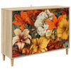 vidaXL Buffet GENNEP Sonoma 102 x 33 x 75 cm Bois d'ing&eacute;nierie
