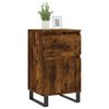vidaXL Buffet chêne fumé 40x35x70 cm bois d'ingénierie