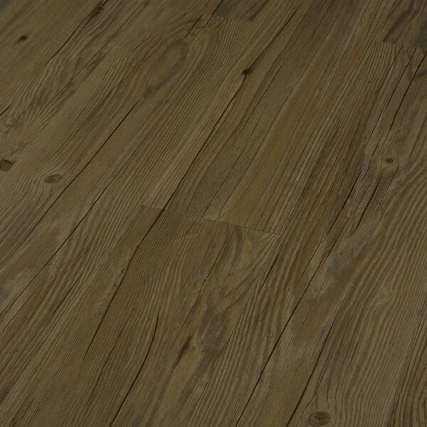 vidaXL Planches de Sol Autocollantes Nature 32 pcs Marron 4,46 m&sup2; PVC