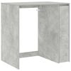 vidaXL Armoire pour machine &agrave; laver Gris b&eacute;ton 87 x 60 x 89 cm