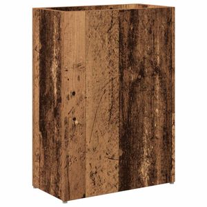 vidaXL Porte-parapluie Bois ancien 40 x 20 x 55,5 cm Bois d'ing&eacute;nierie