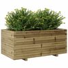 vidaXL Jardini&egrave;re 110x60x49,5 cm bois de pin impr&eacute;gn&eacute;