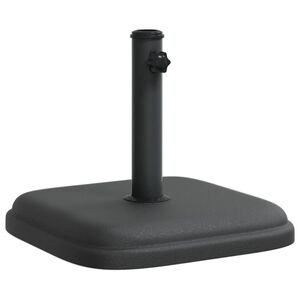 vidaXL Base de parasol pour m&acirc;ts &Oslash;32/35/38 mm 11 kg carr&eacute;