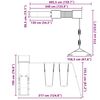 vidaXL Aire de jeux d'extérieur bois massif de douglas