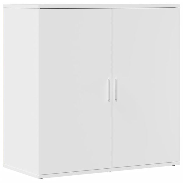 vidaXL Buffet blanc 79x38x80 cm bois d’ingénierie