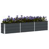 vidaXL Jardini&egrave;re Anthracite 240 x 40 x 45 cm Acier