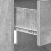 vidaXL Table de chevet Gris b&eacute;ton 40,5 x 40 x 48 cm Bois d'ing&eacute;nierie