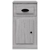 vidaXL Armoire lat&eacute;rale avec tiroir sonoma gris 40x50x75 cm