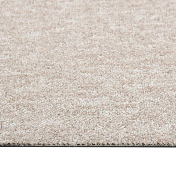 vidaXL Tapis 20 pcs Beige clair 50 x 50 cm 100% Polypropyl&egrave;ne