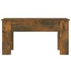 vidaXL Table basse Chêne fumé 101x49x52 cm Bois d'ingénierie