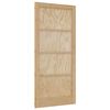 vidaXL Porte int&eacute;rieure Naturel 93 x 202 cm Contreplaqu&eacute;