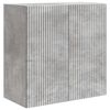 vidaXL Armoire Murale 59 x 31 x 60 cm Bois d'ing&eacute;nierie Gris b&eacute;ton