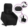 vidaXL Fauteuil inclinable &eacute;lectrique noir tissu