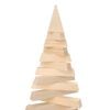 vidaXL Arbre de No&euml;l en bois pour d&eacute;coration 210 cm bois massif de pin