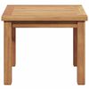 vidaXL Table basse Marron 45 x 45 x 36 cm Bois de teck massif