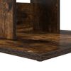 vidaXL Table d'appoint Ch&ecirc;ne fum&eacute; 45 x 40 x 62,5 cm Bois d'ing&eacute;nierie
