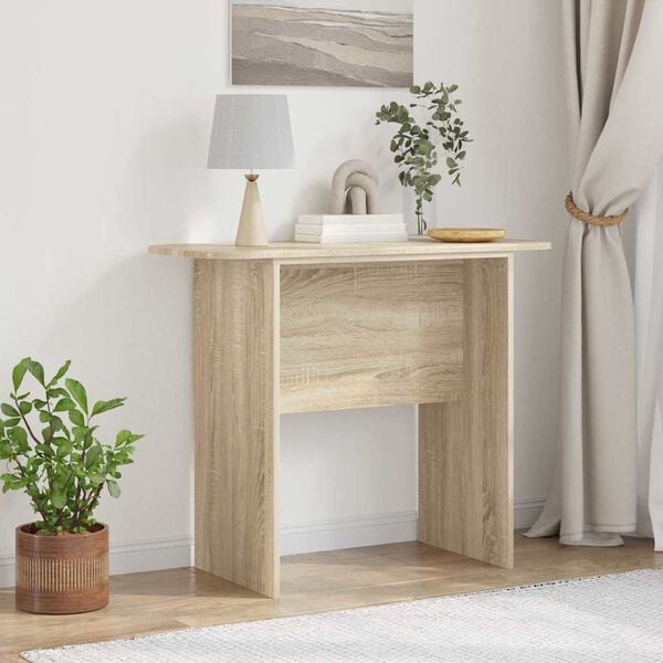 vidaXL Table console Ch&ecirc;ne Sonoma 93 x 40 x 75 cm Bois d'ing&eacute;nierie