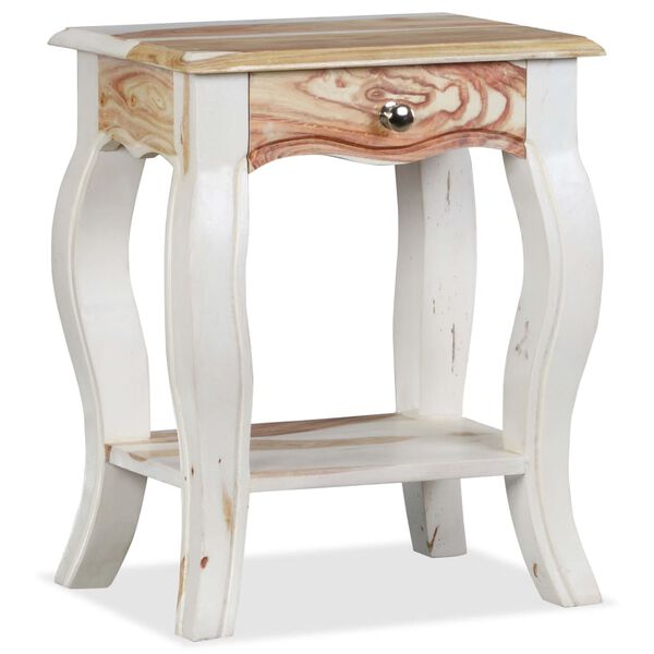 vidaXL Table de chevet Bois massif 40x30x50 cm