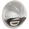vidaXL Couvre-vent Air 8 pi&egrave;ces Argent&eacute; 80 mm Acier inoxydable