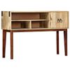 vidaXL Table console 115x30x76 cm Bois de manguier massif brut