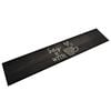 vidaXL Tapis de cuisine lavable imprim&eacute; tasse noir 60x300 cm velours