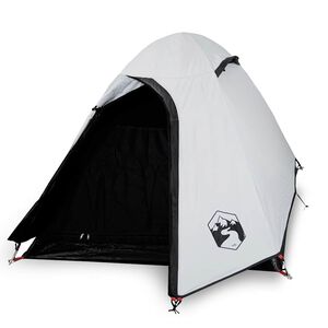 vidaXL Tente de camping &agrave; d&ocirc;me 2 personnes tissu occultant imperm&eacute;able